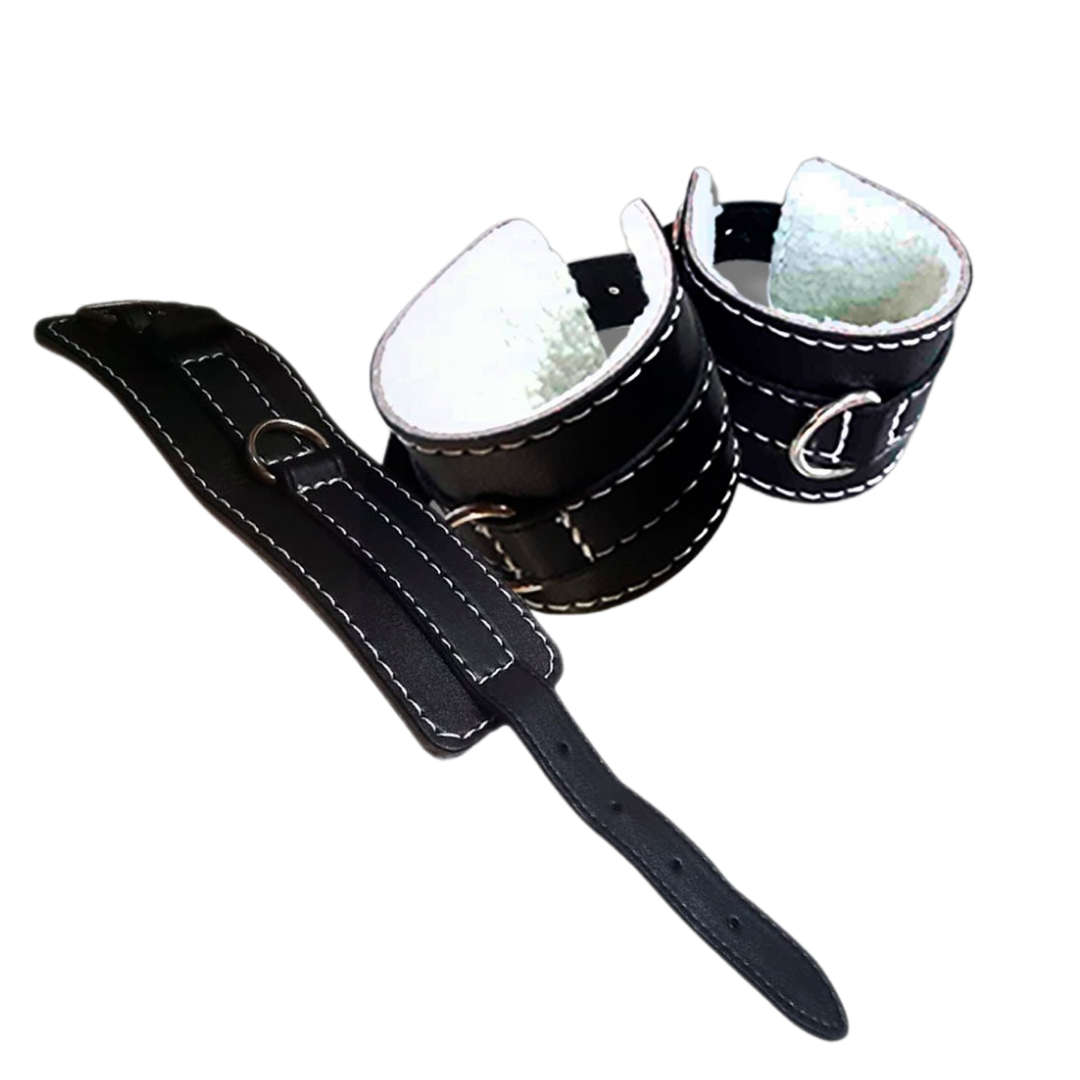 TOBILLERAS DE CUERO